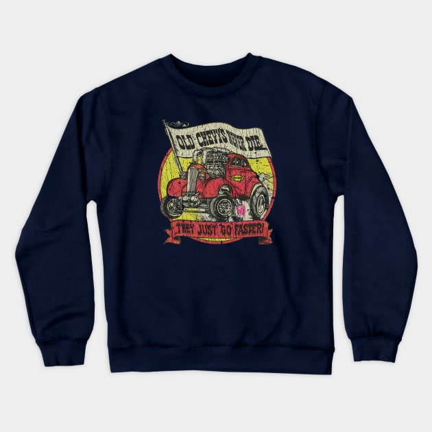 Old Chevys Never Die 1972 Crewneck Sweatshirt by JCD666